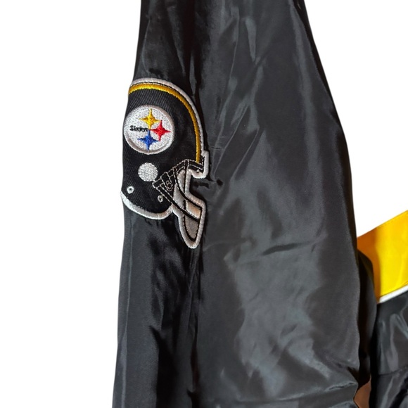 The Wild Collective Pittsburgh Steelers Track Jacket NWT Men’s Medium - Picture 3 of 11